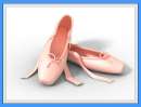 Ballet Shoes Edible Icing Image